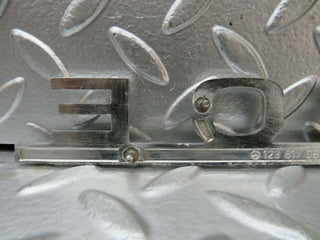 23984 Mercedes-Benz W123 280E Trunk Badge Logo Emblem 1238170815