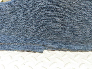 W123 Coupe centre console carpet right side blue used OEM