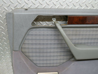 W124 Wagon rear right door card grey used OEM