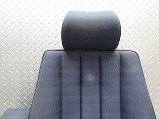 W201 Baby Benz front left passenger seat blue used OEM
