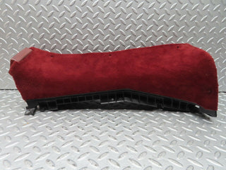 21497 Mercedes-Benz W126 300SE Under Dash Panel Left Burgundy Red 1268305144