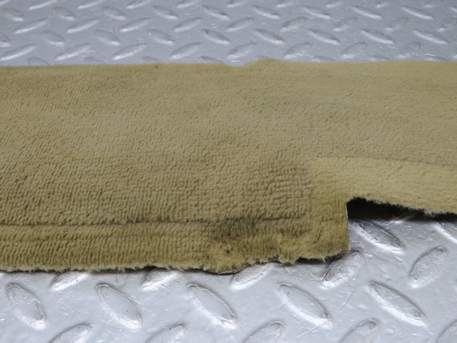 36593 Mercedes-Benz W201 190E 2.0L Door Sill Floor Carpet Left Side Beige