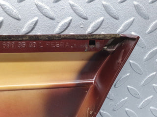 40938 Mercedes-Benz W126 300SE Front Left Fender Wing Moulding Trim 1266903540