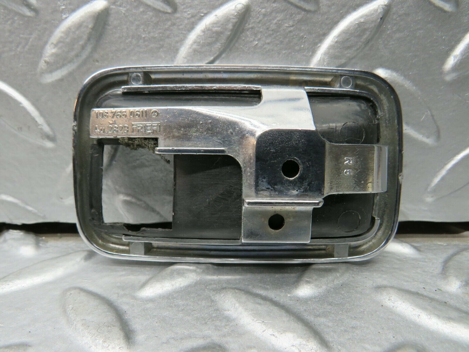 21973 Mercedes-Benz S123 280TE Chrome Frame For Door Opener Right 1087660611