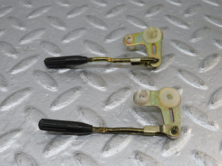 W201 Baby Benz rear door lock knob pair used OEM