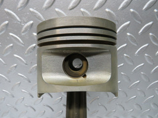 W123 piston with connecting rod used OEM