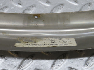 W126 rear left chrome wheel arch trim used OEM