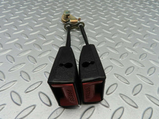 6564 Mercedes-Benz S124 E220 Wagon Rear Seat Belt Buckle 1248602796