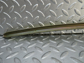 W116 front left door front window channel used OEM