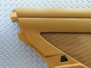 W126 rear left door card palomino used OEM