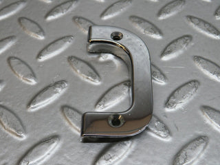 29684 Mercedes-Benz W123 230E Left Interior Chrome Door Latch Trim 1237230124