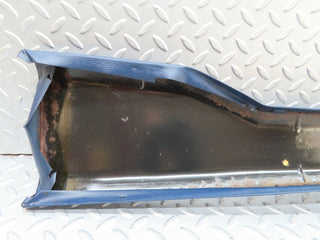 W116 b pillar cover left side blue used OEM