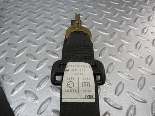 W123 front left seat belt with buckle used OEM