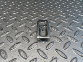W123 Coupe door lock handle surround chrome used OEM