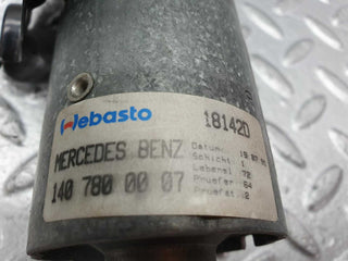 14972 Mercedes-Benz W140 S320 Sunroof Motor Without Mechanism 1407800007