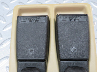 W124 Wagon third row seat belt set with buckles used OEM