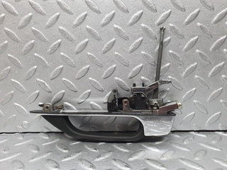 W123 front left door exterior handle used OEM