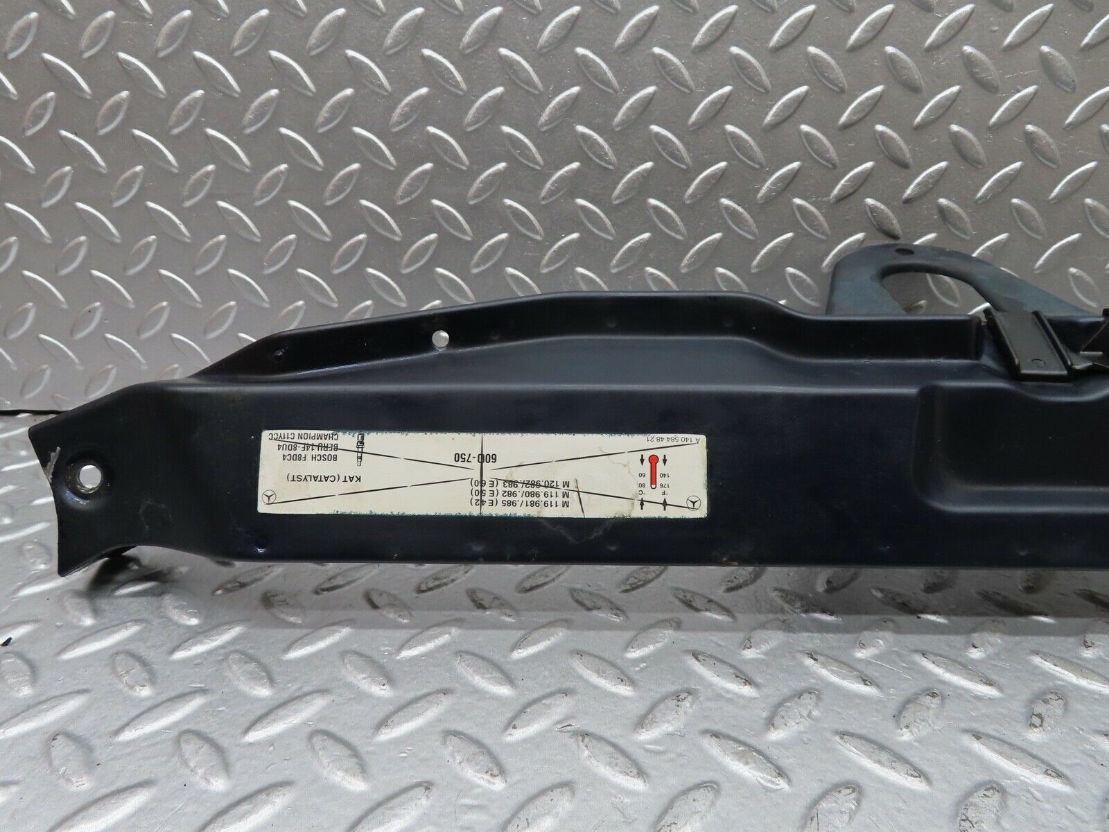 20102 Mercedes-Benz R129 300SL Coupe Cross Member Crash Bar Panel 1405844821