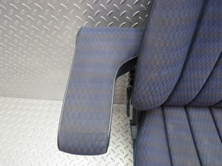 W201 Baby Benz front left passenger seat blue used OEM