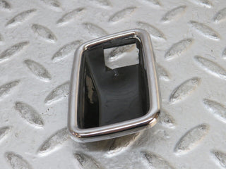 W123 chrome frame for door opener right used OEM