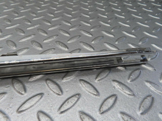 W111 front left door window chrome frame used OEM