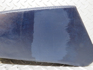R129 SL front left seat back cover blue used OEM