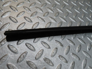 W116 rear left door window channel felt guide seal used OEM
