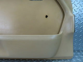 W116 front left door card beige used OEM