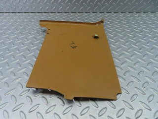 W123 Coupe front left kick panel beige used OEM