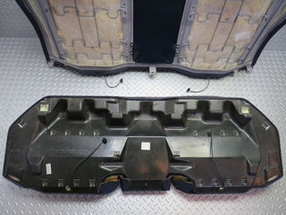 W140 rear heated seat leather blue used OEM