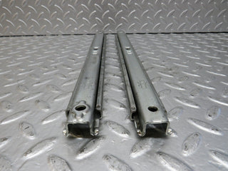 W123 Coupe front right seat rail pair used OEM