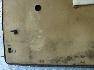 W116 front left door card blue used OEM