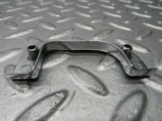 W123 Wagon left chrome door latch trim used OEM
