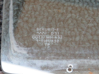 W108 rear left quarter window glass used OEM