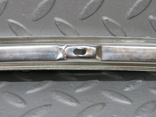W108 rear right door chrome window channel used OEM