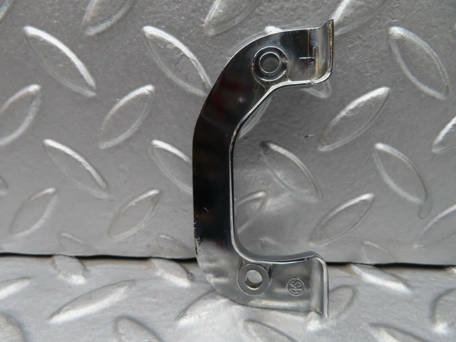 14453 Mercedes-Benz W116 350SE Left Interior Chrome Door Latch Trim
