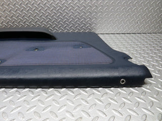 W123 front left door card blue used OEM