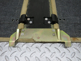 R129 SL rear storage carpet panel beige used OEM