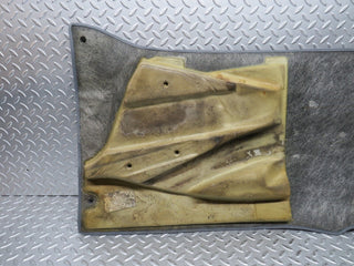 W124 front left floor carpet grey used OEM