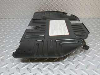W124 Cabriolet front left floor cable channel cover used OEM