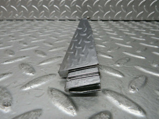 R107 SLC trunk chrome handle moulding right used OEM