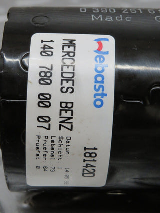 24981 Mercedes-Benz W140 S320 Sunroof Motor Bosch 1407800007