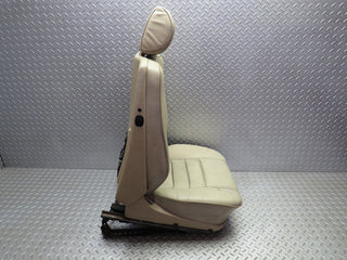 34547 Mercedes-Benz C126 380SEC Front Right Electric Driver Seat Leather Beige