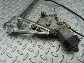W124 Wagon rear left power window regulator with motor used OEM