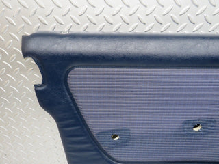 W123 front left door card blue used OEM