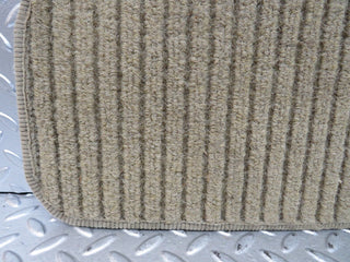 W124 Coupe rear left floor carpet beige used OEM