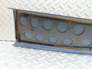 W123 b pillar cover right side blue used OEM