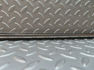 W114 centre fender wing chrome trim front left used OEM