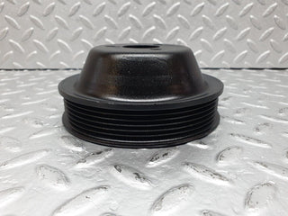W126 water pump pulley used OEM