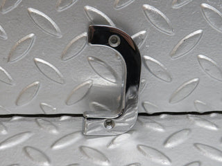 32179 Mercedes-Benz W123 230E Left Interior Chrome Door Latch Trim 1237230124